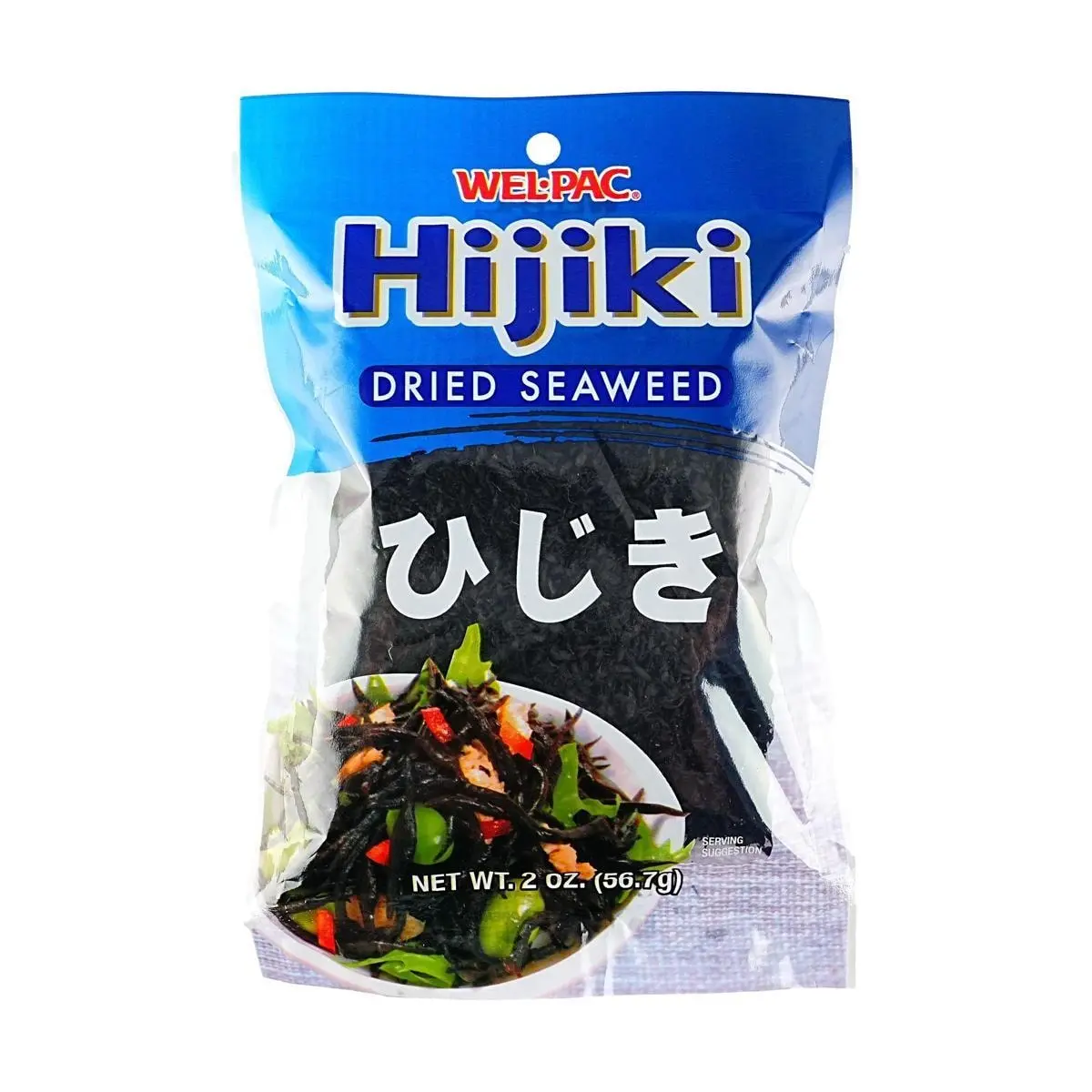 WEL.PAC Dried Wakame Seaweed 56.7g - Premium Japanese Kelp for Soups, Salads, Hot Pot - Ready to Cook