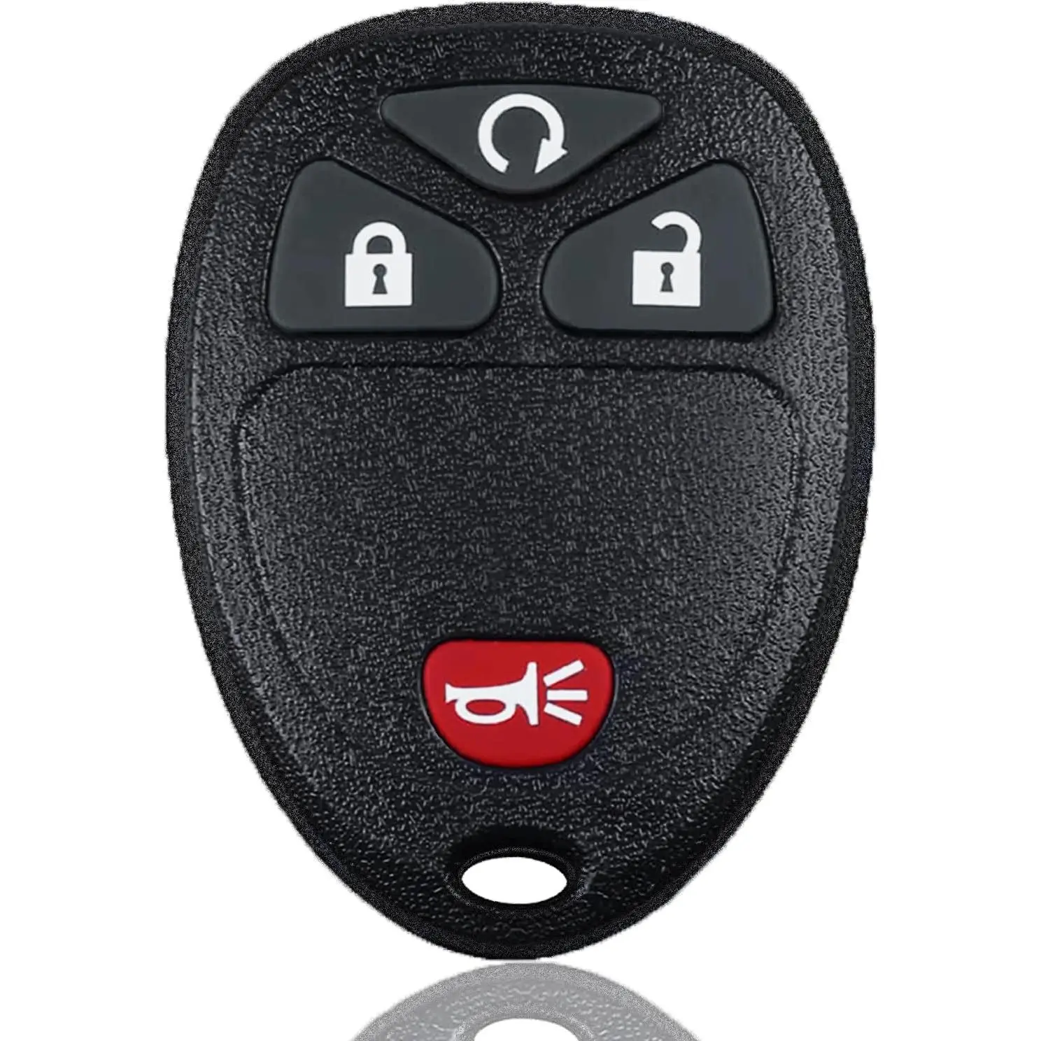 4-BTN Keyless Entry Remote Car Key Fob - Remote Start Replacement for Chevy Silverado, Avalanche, Captiva, Tahoe, Traverse, Suburban 2007-2015, GMC Sierra, Acadia, Yukon 2007-2015, OUC60221, OUC60270, 2007-2014 Suburban