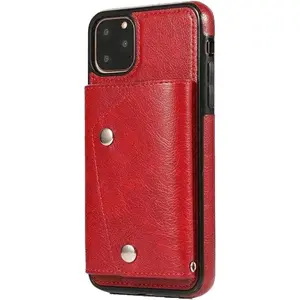 Red Vegan Leather | Wallet Case