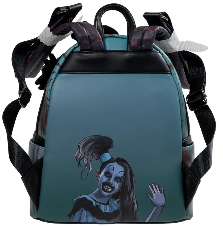 Terrifier Art the Clown Blood Splatter Glow-in-the-Dark Mini-Backpack ...