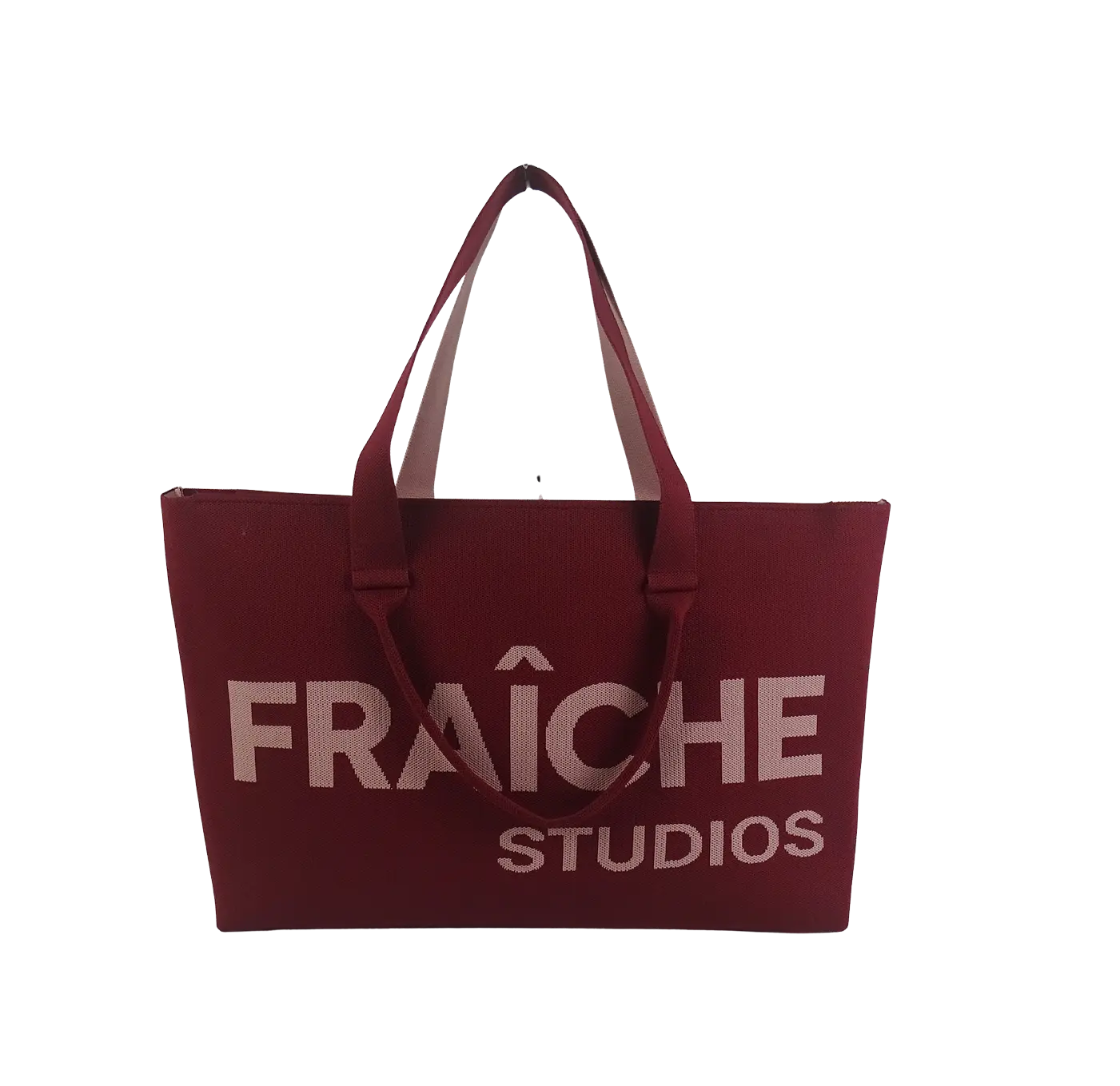The Other Side Tote (Burgundy / Blush)