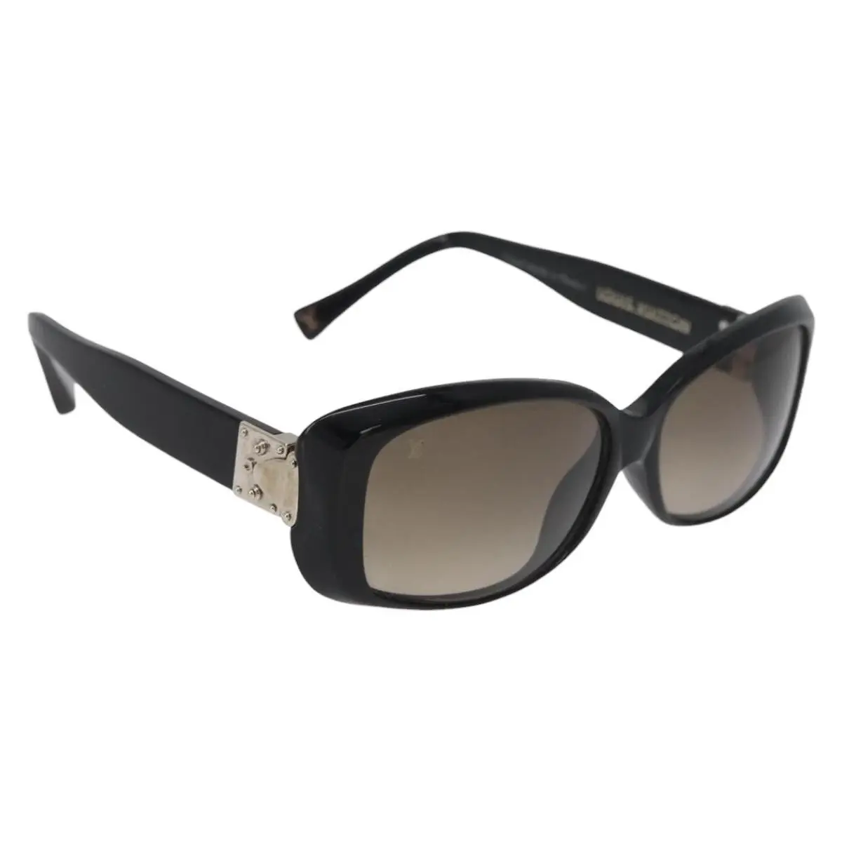 Pre-owned JP BA13232 LOUIS VUITTON Spson Sunglasses plastic Black LV