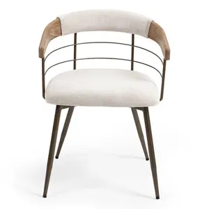 Betsy Beige Washed Woven Dining Chairs (Set of 2)