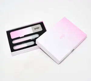 Pop Sonic Nano-Glass 3- pc Mani & Pedi File Set w/ Gift Box