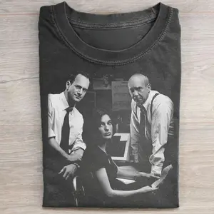 Vintage Elliot Stabler, Olivia Benson And Dann Florek Graphic T-shirt, Retro Law & Order SVU T-Shirt Tee, Gift For True Crime Fans & 90s TV Lovers