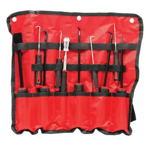 10 Pcs Heavy-Duty Hook and Pick Tool Kit Set, Car Repair O-Ring Removal Tool