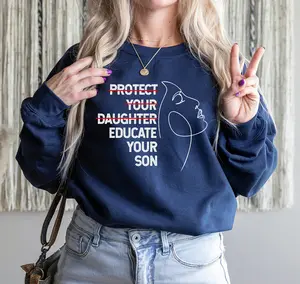 Protect Your Daughter Educate Your Son Feminist Sweatshirt Women Empowerment Feminism Too Many Womenhuman Rights Ruth Bader Ginsburg