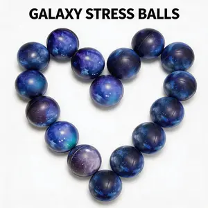 🔥 Galaxy Bubble Stress Relief Ball – A pressure-relieving toy that provides a satisfying finger-pressure sensation, featuring a 6.3 cm (2.5-inch) diameter made of PU material for soft comfort. Ideal as an educational gift for classroom learning activitie