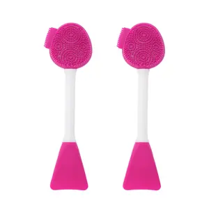 VOCOSTE Soft Double-headed Facial Mask Brushes 2 Pcs