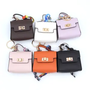 Mini Platinum Bag Square Decoration Cute Creative Car Key Decoration Earphone Bag Mouth Red Envelope  Colorful tiktokshopspringglowup summervibes Pendant Smartphone Cellphone