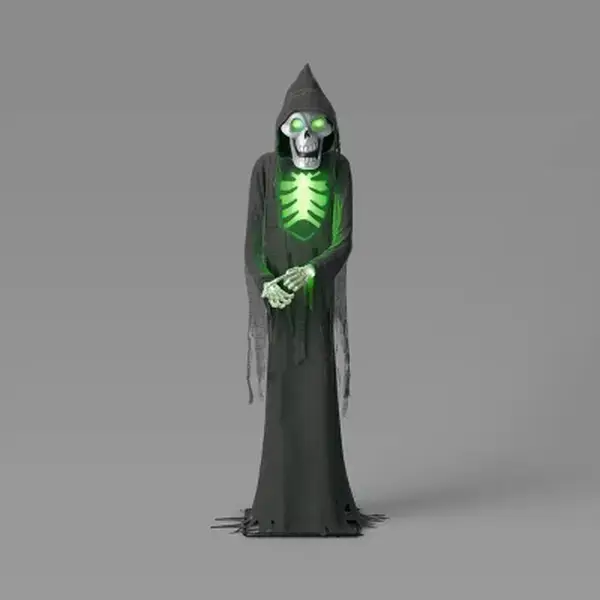 Lewis & Friends 8' Light Up Bruce The Skeleton Ghoul Outdoor Halloween