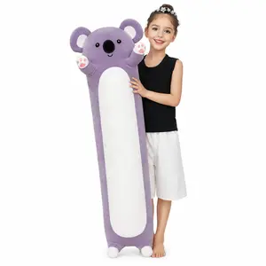 CHUBBYJOY Koala Plush Pillow 51 Inch, Long Stuffed Animal Body Pillow, Soft Cute Koala Plush Toy for Kids Girls Adults, Hugging Pillow for Sleeping, Bed, Sofa, Bedroom Decor, Birthday Gift