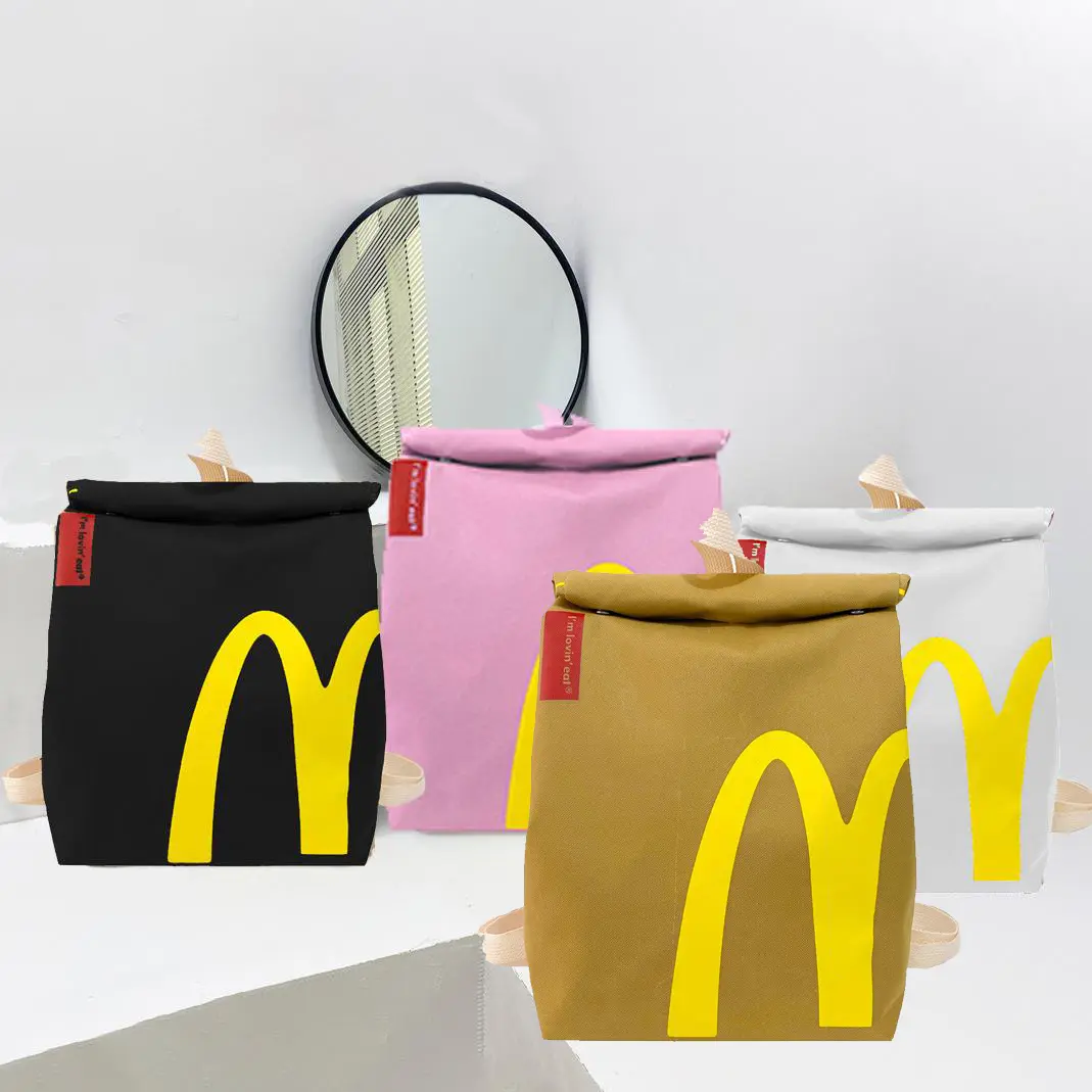 Free Express Fun Backpack Messenger Bags Canvas Crossbody Bag with Leisure for Women Men with Large Capacity