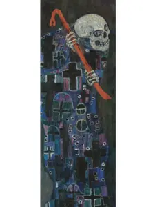 Skateboard Grip Tape "Death II" 9"x33"