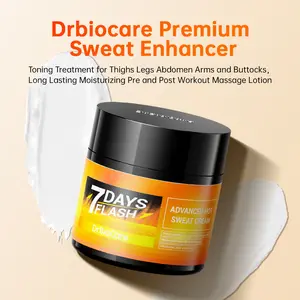 Drbiocare Premium Sweat Enhancer, Toning Treatment forThighs Legs Abdomen Arms and Buttocks, Long LastingMoisturizing Pre and Post Workout Massage Lotion
