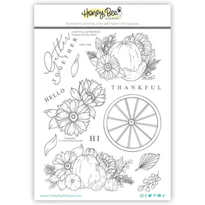 Honey Bee Stamps - Clear Stamps - Grateful Gatherings