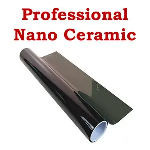 70% VLT Front Windshield Window Tint 40" x 20FT | 99.9% UVR 95% IRR 62% TSER | Legal Heat Control High-End 2-PLY 2-MIL Series - YBC-Auto Pro