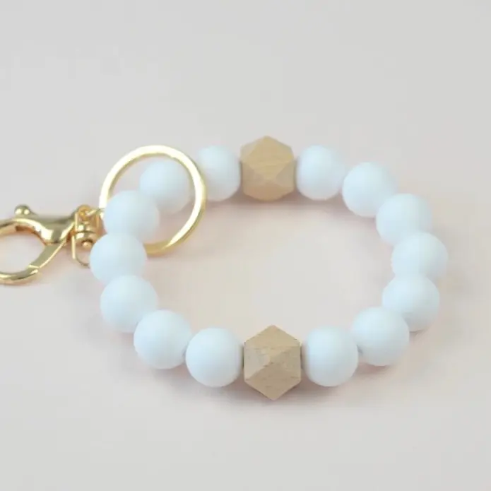Silicone wristlet