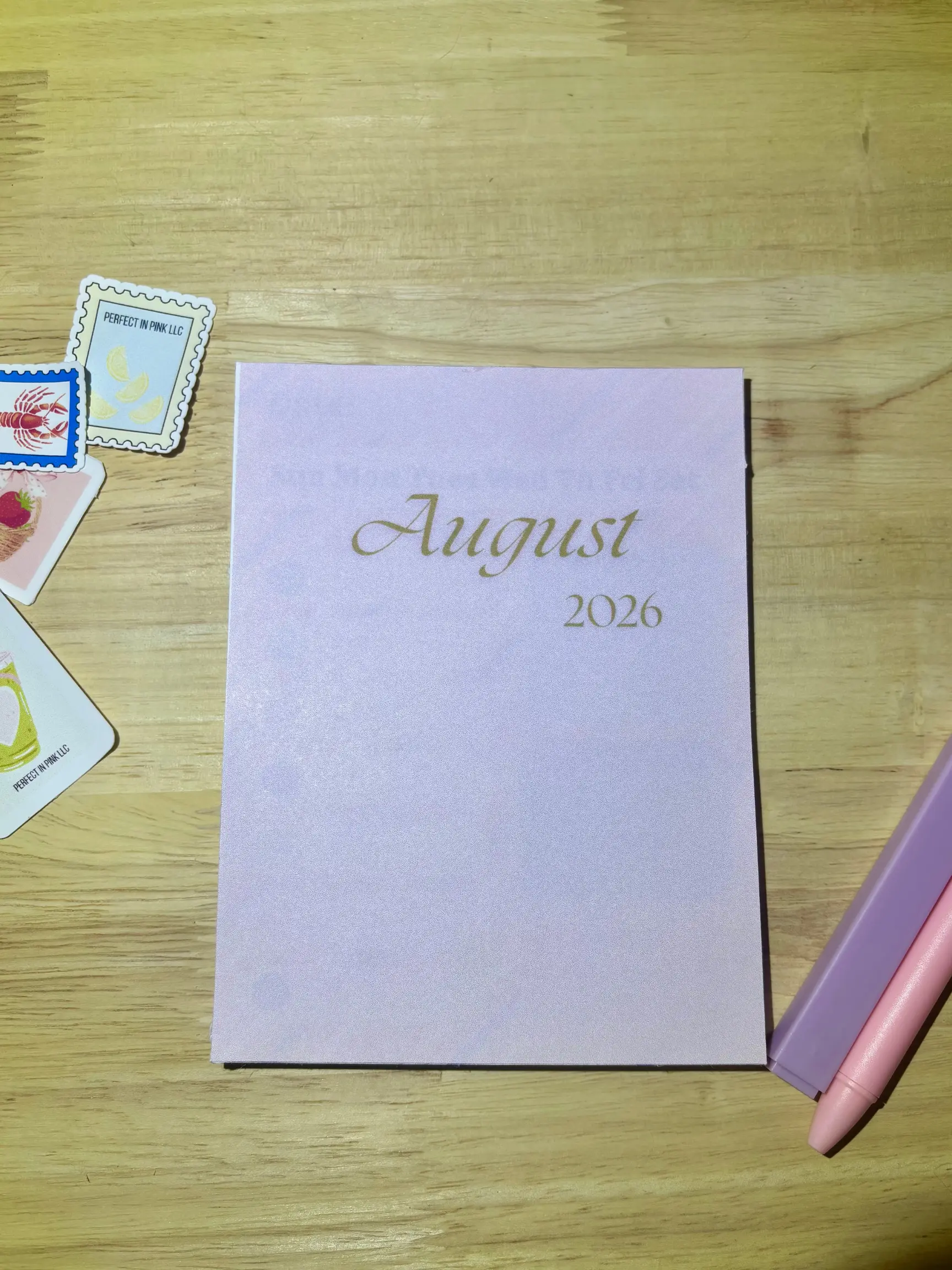 August Planner