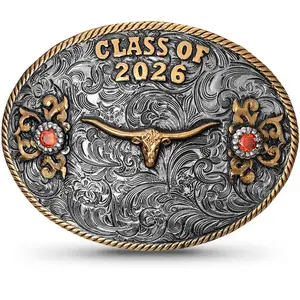 Longhorn Class of 2026 Belt Buckle