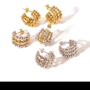 Minimalist Beaded Earrings for Women - Elegant and Stylish