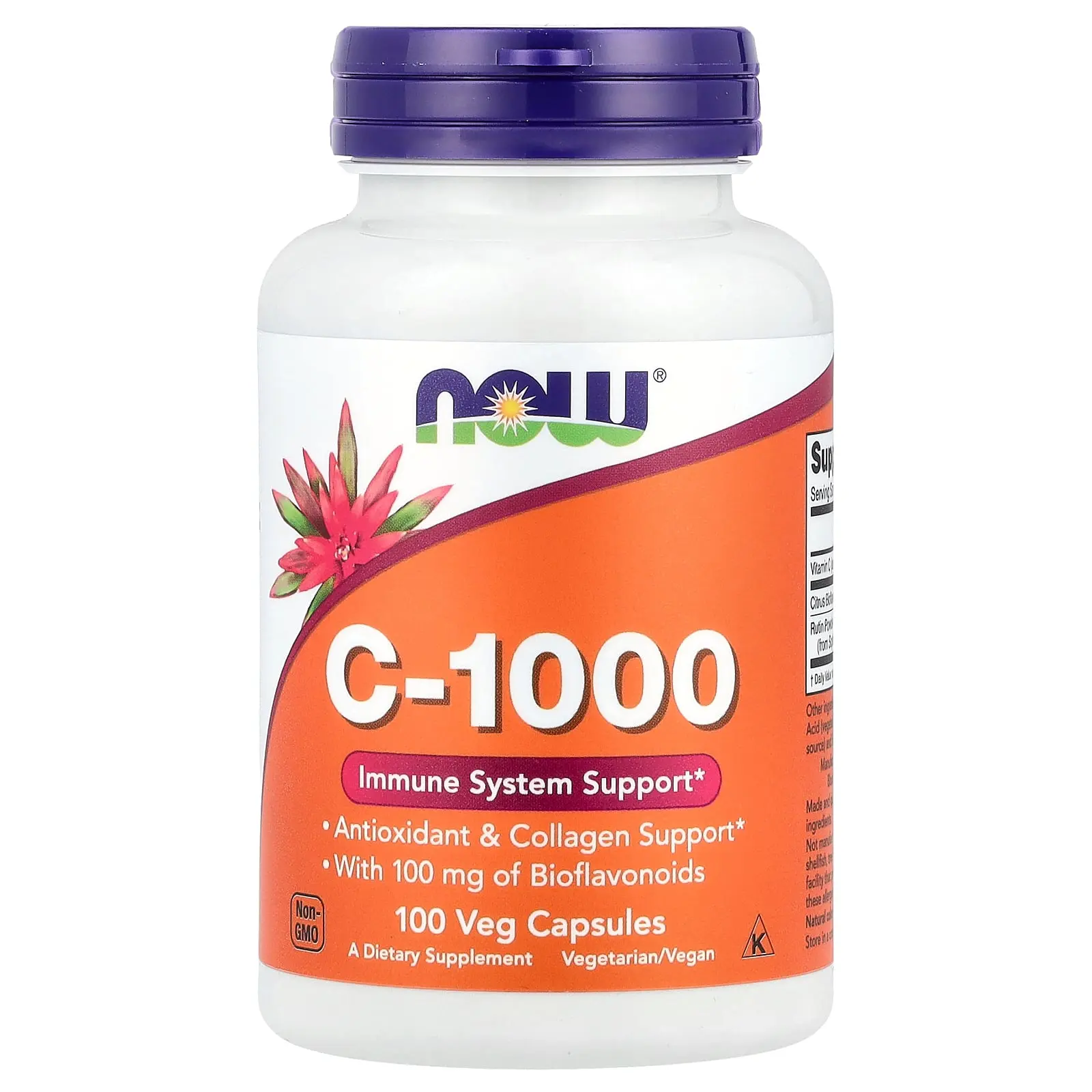 NOW Foods C-1000, 100 Veg Capsules