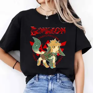 Liinnk3on  Fantasy Creature Shirt, Gamer Anime Parody Graphic Tee, Cute Inspired Gift, Unisex Tshirt Hoodie Sweatshirt