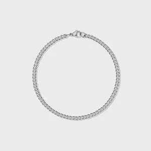 Micro Cuban Bracelet (Silver)