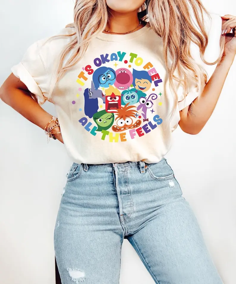 It's Okay To Feel All The Feels Sweatshirt, Therapy Sweatshirt, Teacher Shirt, Gift for Teacher, BCBA Tee, Speech Terapy Shirt