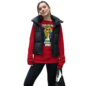 Too Glam To give a Damn - Unisex Long Sleeve Tee