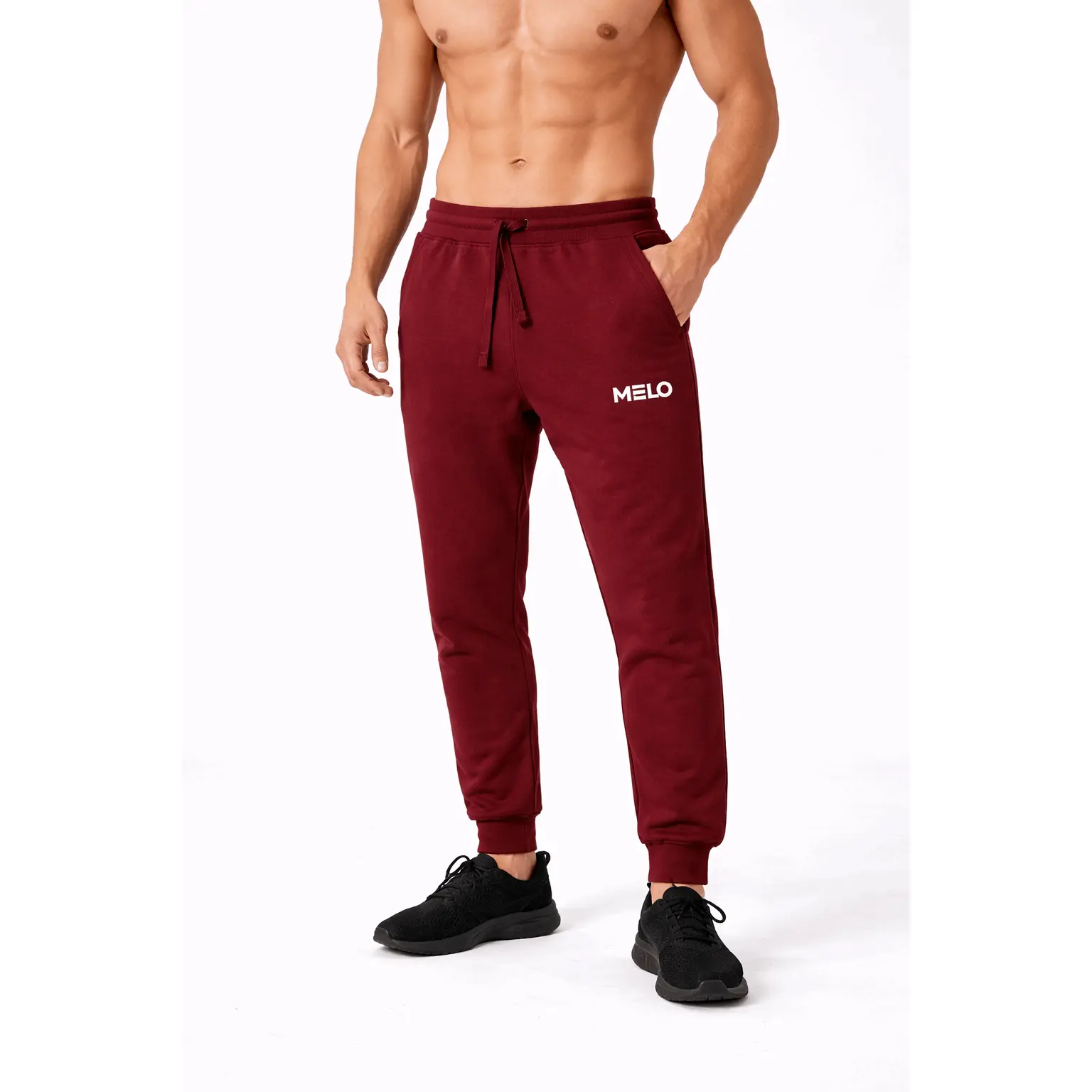 Burgundy Joggers