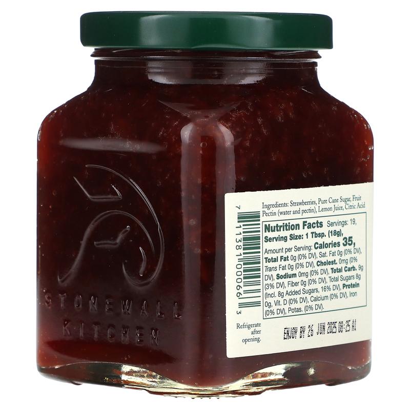 Stonewall Kitchen Strawberry Jam, 12.25 oz (347 g)