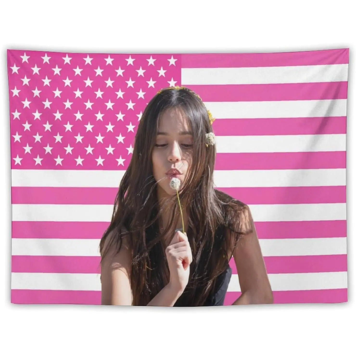 Jenna Ortega Merch Synthetic Polyester Peacheskin Light Tapestry - Animals & Classic Letters Print, Multi-Size 40x30in (102x76cm), Hand Wash Safe, Lightweight Hang, Unisex Decor for Living Room, Bedroom, Indoor/Outdoor Wall Art