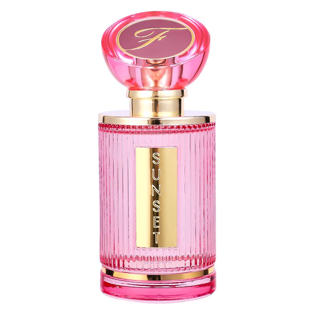 Frederick's of Hollywood Sunset Long-Lasting Floral Fruity EDP (60ml) - Radiant Playful Fragrance with Bergamot, Raspberry, Lychee, Jasmine, Amber - Summer, Date Day Perfume