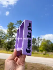 Como La Flor Mini Lavaderito/ Artesanias Mexicanas/ Lavaderos/ Hecho a Mano/ Lavaderos Para Limpiar Bronchas de Maquillaje/ Mini Brush Cleaner/ Jabon Zote and Mini Bag