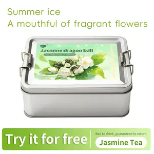 Jasmine fragrant Dragon Ball scented tea can be soaked in one hot or cold enough to make a large cup.
