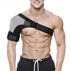 Adjustable Shoulder Brace | Breathable Single Shoulder Support for Sports & Daily