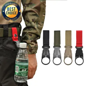 Durable Outdoor Webbing Buckle Hook for Water Bottles - EDC Carabiner Clip