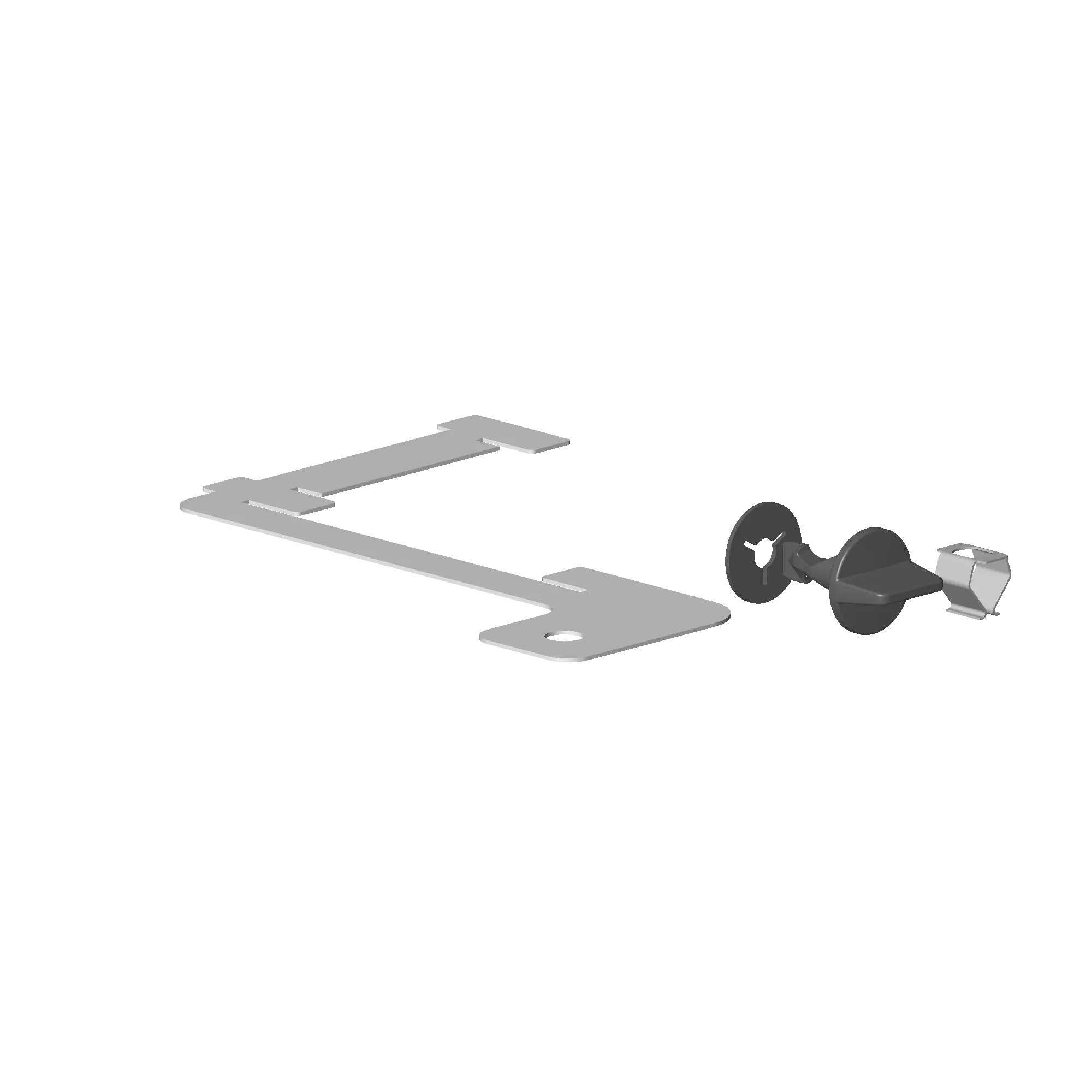 Dornbracht 9017201740090 Holder Light Holder 104 X 0,7 X 127 Mm