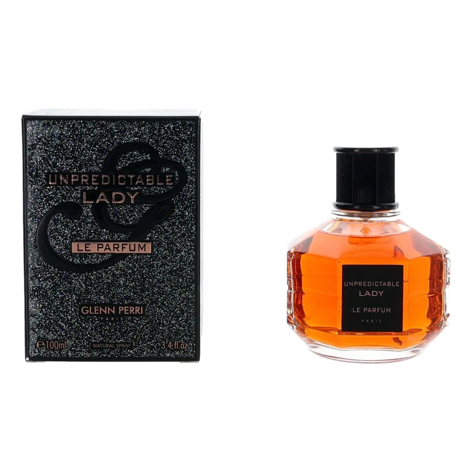Women's Unpredictable Lady Le Parfum by Glen Perri - 3.4 fl oz EDP Spray Bottle Fragrance
