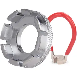 Spoke Adjustment Wrench Bicycle Rim Truing Tool Set of 2