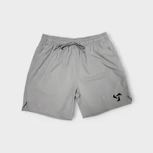 Pedigree Sportswear Men's DayONE Stretch Shorts with Zipper Pockets 95% Polyester 5% Spandex 4-Way Stretch Moisture-Wicking Evo-Dry Technology Quick Drying Breathable Fabric Athletic Fit