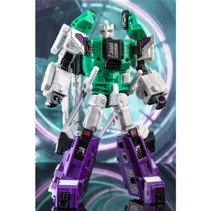 JINBAO  Sixshot Ninja Six Forms Warrior G1 Series Anime Action Figure Deformation Robot Gifts Toys