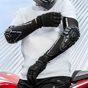 Motorcycle riding fall protection elbow pads four seasons sweat-absorbent quick-drying cuffs rider's equipment riding motorcycle touring fall protection sun protection elbow pads