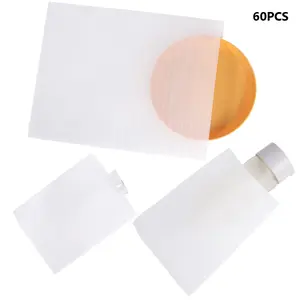 Pack of 60 Foam Wrap Sheets Cushioning, 3 Sizes Thick Cushion Wrap Pouches  Against Chipping & Breakage for Packing, Moving, Shipping, for Packing Glasses, Dishes,Breakables