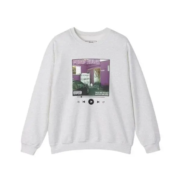 Vanderpump Rules Sur Back Alley Crewneck Sweatshirt - Funny Vpr Bravotv Fan Gift - ! Sweater Classic Cotton Classic Cotton Menswear Hoodie