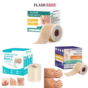 Reusable Silicone Scar Tape for C-Section, Keloid, Burn, Acne & Surgical Scar-(1.6"X 59" -1.5M), Hypoallergenic Scar Care Sheets, Fast Healing, Suitable for All Skin Types