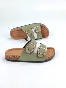 Women's Fashionable Design Velcro Sandals, Casual Comfortable Flat Sandals for Beach, Outdoor, Daily Wear, Female All-match Round Toe Sandals for Daily Wear, Girl