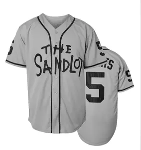 Sporty The Sandlot Benny The Jet Rodriguez Michael Squints Palledorous Alan Yeah-Yeah McClennan Bel Air Baseball Jersey Christmas gifts