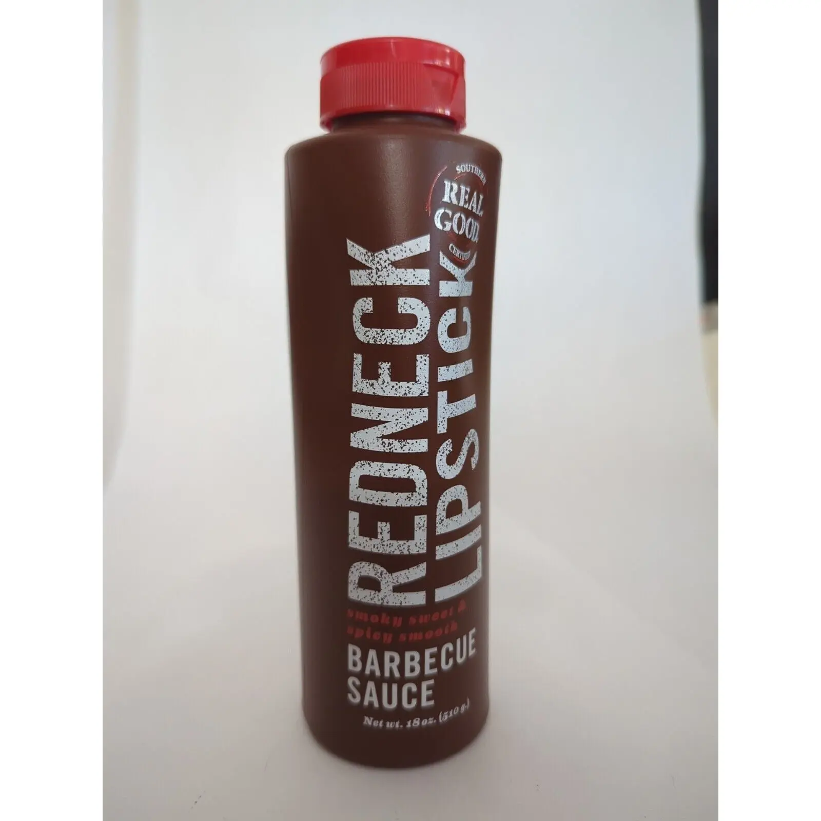 Redneck Lipstick BBQ Sauce 18 Ounce Plastic Bottle Spicy Bbq Spicy Dip